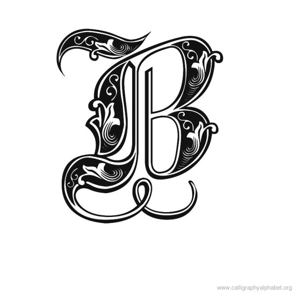 gothic-calligraphy-alphabet-b