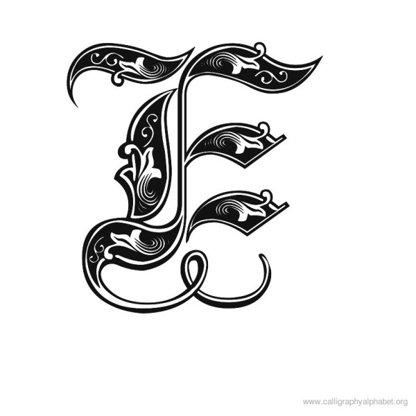 gothic-calligraphy-alphabet-e